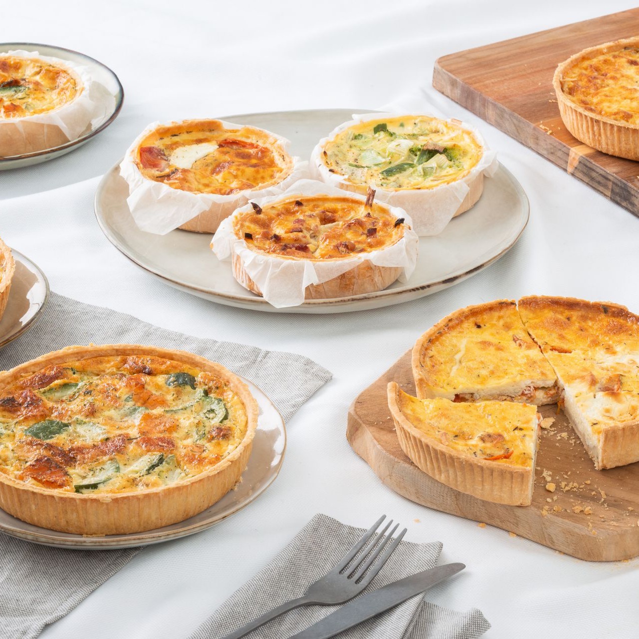 Tartes & Quiches  Handmade in Belgium